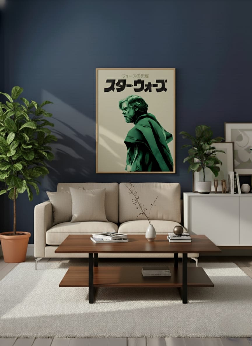 Star Wars Luke Skywalker Jedi Legacy Wall Art