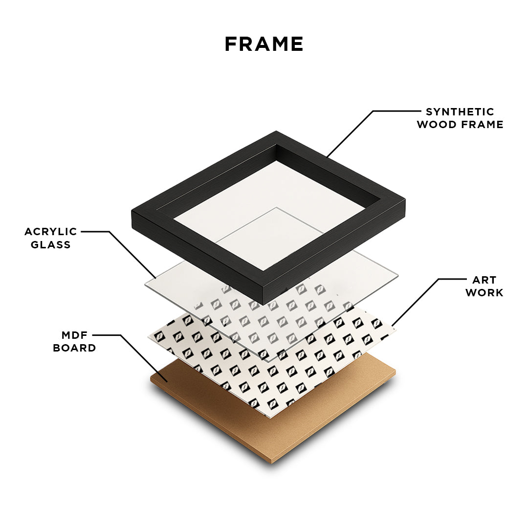 1968 Mustang Poster – Classic Black Edition