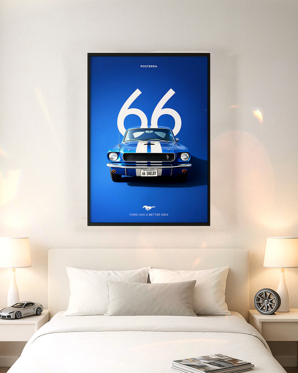Classic Shelby GT66 Poster – Legendary Car Art
