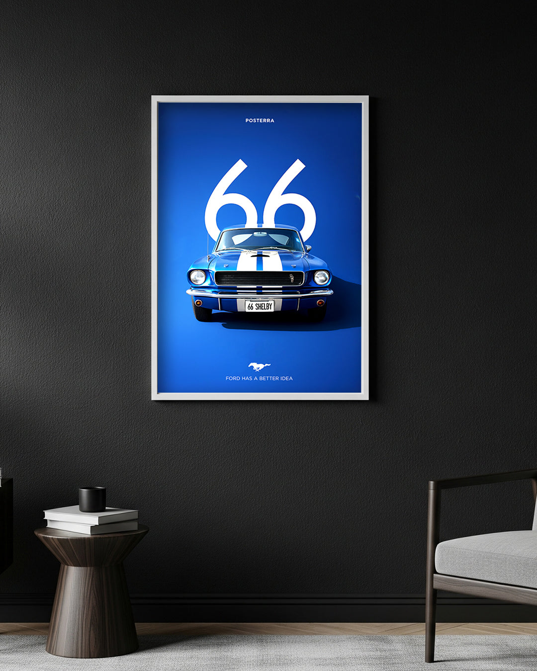 Classic Shelby GT66 Poster – Legendary Car Art