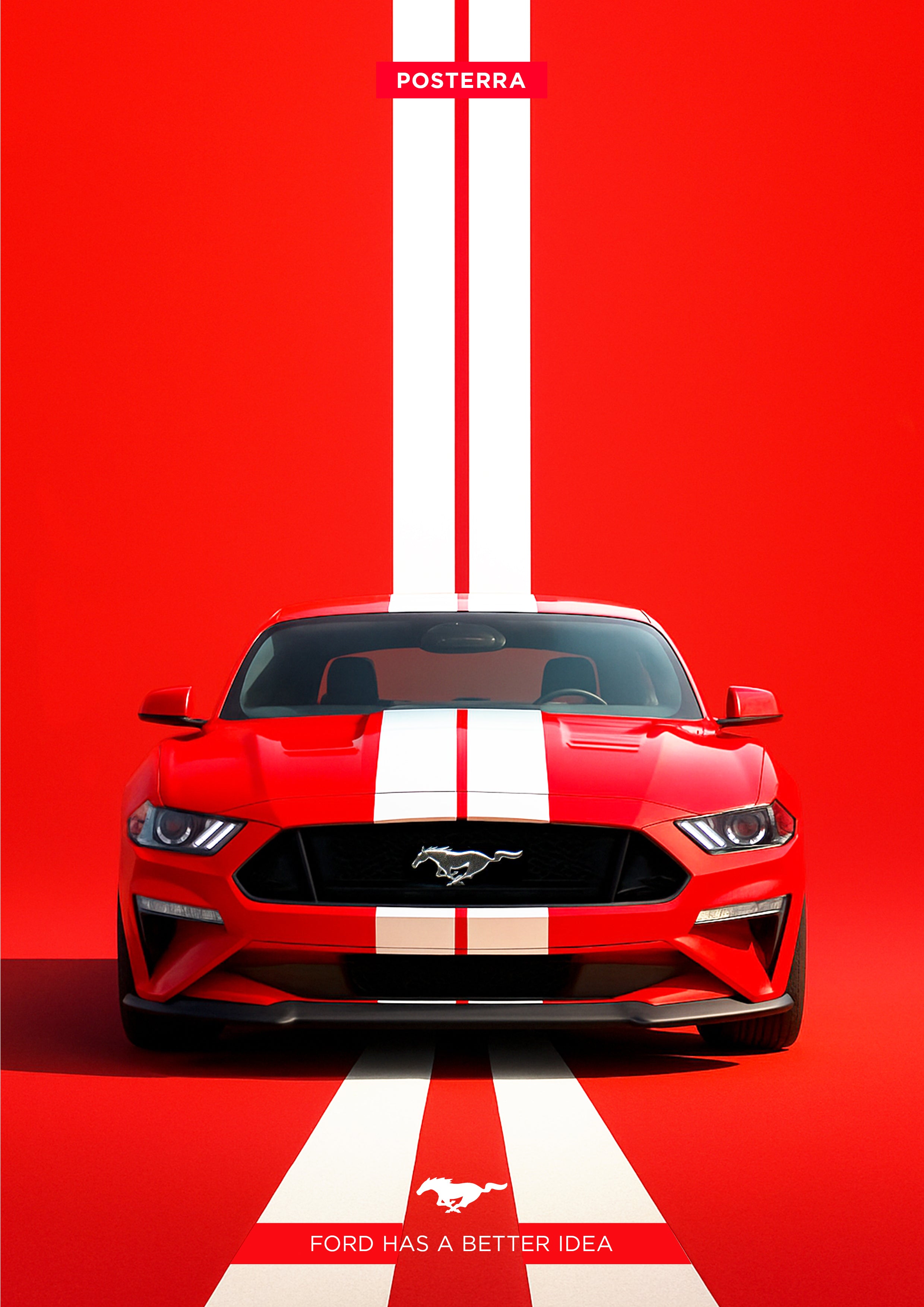 Ford Mustang - Red