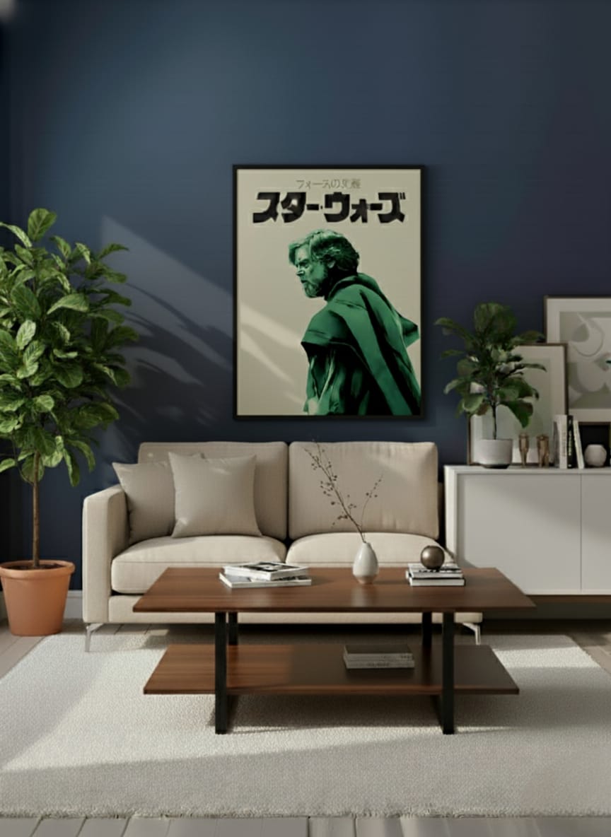 Star Wars Luke Skywalker Jedi Legacy Wall Art